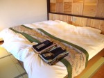 強羅花扇（神奈川県足柄下郡箱根町）の部屋のベッド