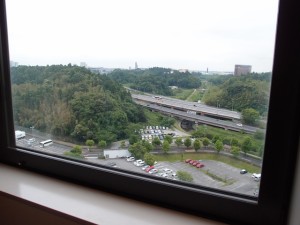 ANAクラウンプラザホテル成田(千葉県成田市)の部屋から見た景色