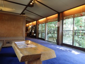 湯回廊菊屋(静岡県伊豆市修善寺)の玄関部分