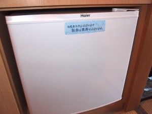 季の湯雪月花（神奈川県足柄下郡箱根町）の部屋の冷蔵庫