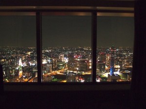 横浜ロイヤルパークホテル(神奈川県横浜市)の部屋からの夜景
