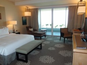 マリーナベイサンズホテル(シンガポール)の部屋全体