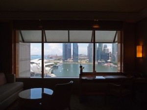ザ・リッツ・カールトンミレニアシンガポール(シンガポール)の部屋から見た景色