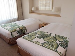 ブリーズベイホテルリゾート＆スパ(神奈川県横浜市)の部屋のベッドスペース