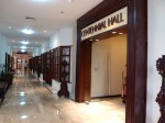 マニラホテル(フィリピン・マニラ)のホール入り口