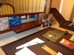 マニラホテル(フィリピン・マニラ)の部屋のライティングデスク