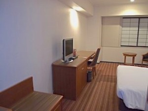 インターナショナルガーデンホテル成田の部屋のベッド正面