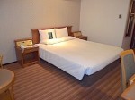 インターナショナルガーデンホテル成田の部屋のベッドスペース