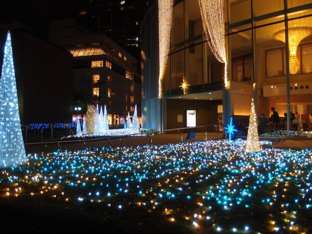 横浜ベイホテル東急の部屋からの眺め