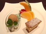 心乃間間（旅館、熊本県南阿蘇郡）の夕食コースのデザート