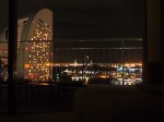 横浜ベイホテル東急(神奈川県横浜市)の部屋からの夜景