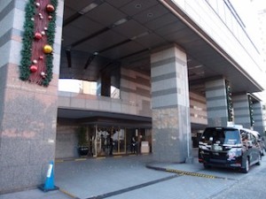 ホテルニューグランド（横浜市中区山下町）のホテル入口