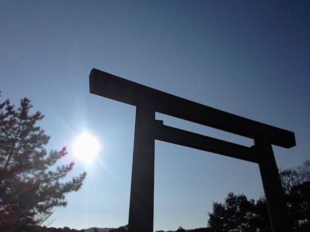 伊勢神宮内宮鳥居