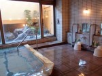 秀水園（鹿児島県指宿市、指宿温泉）の大浴場洗い場
