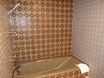 指宿白水館（鹿児島県指宿市）の部屋の浴室バスタブ