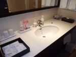 ホテルハーヴェスト箱根甲子園(神奈川県足柄郡箱根町)の部屋の洗面台全体