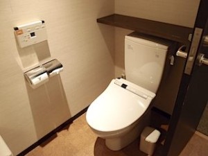 ホテルハーヴェスト箱根甲子園(神奈川県足柄郡箱根町)の部屋のトイレ