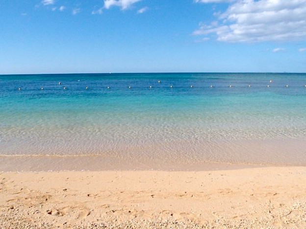 沖縄県恩納村のタイガービーチ