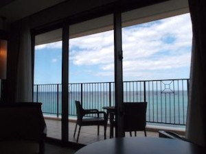 ホテルモントレ沖縄スパ＆リゾートの部屋からの眺め