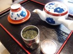 秀水園（鹿児島県指宿市、指宿温泉）の部屋のお茶セット