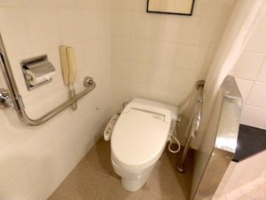 ハイアットリージェンシー大阪の部屋のトイレ