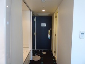 ヒルトン東京ベイ(千葉県浦安市)のセレブリオの部屋の入口部分