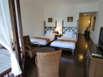 星野リゾートリゾナーレ西表島の部屋のベッドスペース